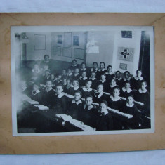 Fotografie format mare - interior clasa Crucea Rosie 1937