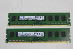 Memorii SAMSUNG kit 4GBx 2bucati= 8Gb DDR3 1600Mhz PC3-12800 - 1Rx8 foto