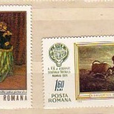 ROMANIA – REPRODUCERI DE ARTA. PICTURA. SERII MNH (6), D9