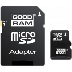 Card Microsd Goodram 32gb Clasa 10 Uhs I Z Cu Adaptor Sd foto