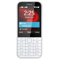 Telefon Refurbished Nokia 225 Dual Sim White Nota 10/10 L222 foto