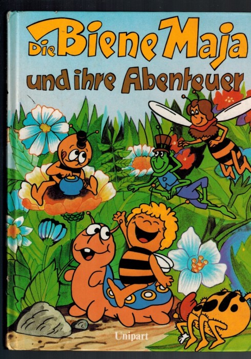 Biene Maja und ihre abenteuer, Albinuta Maia limba germana, 124 pag, format mare