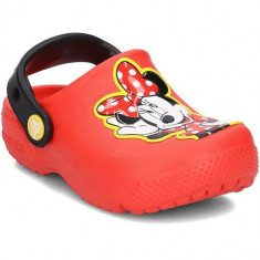 Slapi Copii Crocs Fun Lab Minnie Clog 204995FLAME foto