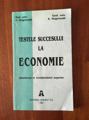 Gogoneata - Testele succesului la Economie. Admiterea in invatamantul superior foto