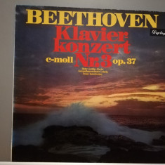 BEETHOVEN - PIANO CONCERT 3 cu D.Zechlin (1981/Phonogram/RDG) - VINIL/NM