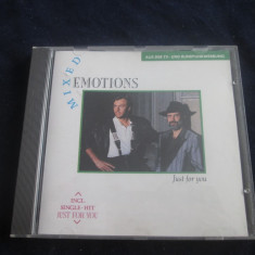 Mixed Emotions - Just For You _ CD,albuum _ EMI ( Germania , 1988 )