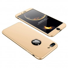 Husa 360 Grade Upzz Protection iPhone 7 Plus /8 Plus Gold foto