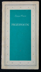 Sa?a Pana - Prozopoeme foto