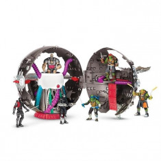 Set De Jucarii Nickelodeon Teenage Mutant Ninja Turtles Out Of The Shadows Technodrome Playset foto