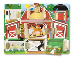 Puzzle Magnetic Ascunde Si Descopera Melissa And Doug foto