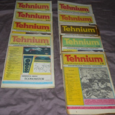 Revista Tehnium 1983 nr.1,2,3,4,5,6,9,10,12
