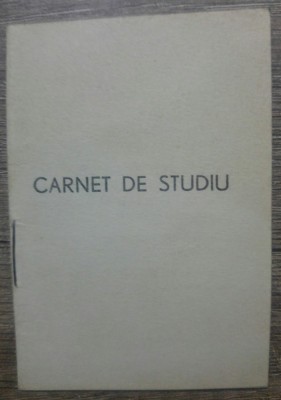 Carnet de studiu, Istoria PMR// anii &amp;#039;50 foto