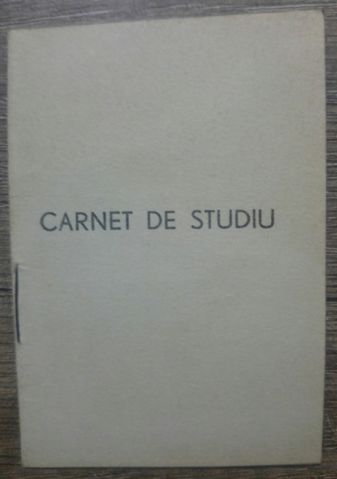 Carnet de studiu, Istoria PMR// anii &#039;50