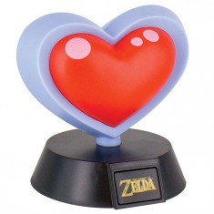 Veioza Zelda Heart Container 3D Light foto