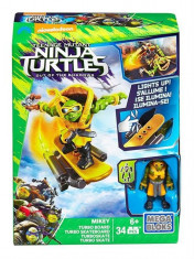 Figurina Mega Bloks Teenage Mutant Ninja Turtles: Out Of The Shadows Mickey Turbo Board foto