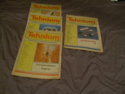 Revista Tehnium 1970 =1992 nr. diverse valabile doar numerele din descriere!!! foto