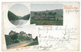 2315 - TURNU ROSU, Sibiu, Litho, Romania - old postcard - used - 1900