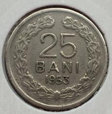 25 Bani 1953 Romania, VF, RARA! foto