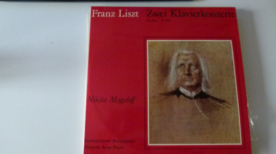 Liszt -conc. pt. pian , magaloff - vinyl foto