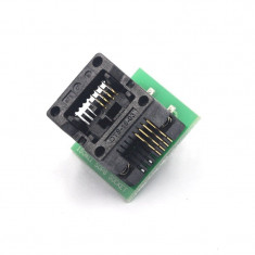 modul adaptor soic8 sop8 la dip8 pentru programator EZ eeprom flash pic foto