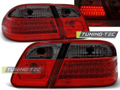 Triple MERCEDES W210 95-03.02 RED SMOKE LED foto