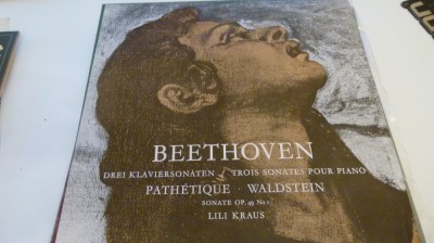 beethoven - patethique, waldstein -lili krause- vinyl foto