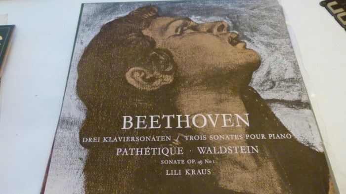 beethoven - patethique, waldstein -lili krause- vinyl