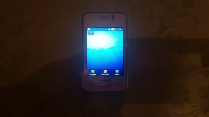 Telefon Dame Samsung Star 3 S5220 Alb/Black Liber, Livrare gratuita!