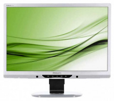 Monitor 22 inch LCD, Philips Brilliance 225B1, Silver &amp;amp; Black foto