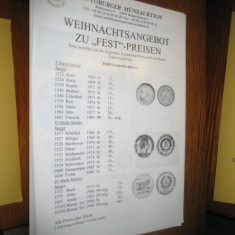 Catalog Teutoburger-Auktion 37- Licitatii Monede Germania de la 1871 in prezent.