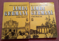 Limba Germana. Curs Practic. 2 Volume - Emilia Savin, Ioan Lazarescu foto