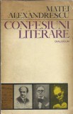 AMS* - ALEXANDRESCU MATEI - CONFESIUNI LITERARE (CU AUTOGRAF)