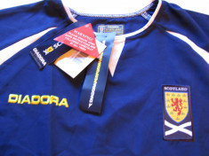 Tricou Diadora fotbal - nationala din SCOTIA foto