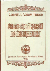 AMS - CORNELIU VADIM TUDOR - CARTE ROMANEASCA DE INVATATURA (CU AUTOGRAF) foto