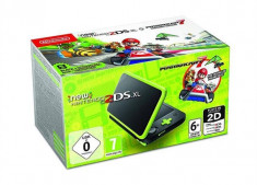 Consola New Nintendo 2Ds Black Mario Kart 7 foto