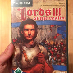 Joc computer PC CD-ROM, in germana, Lords of the Realm III