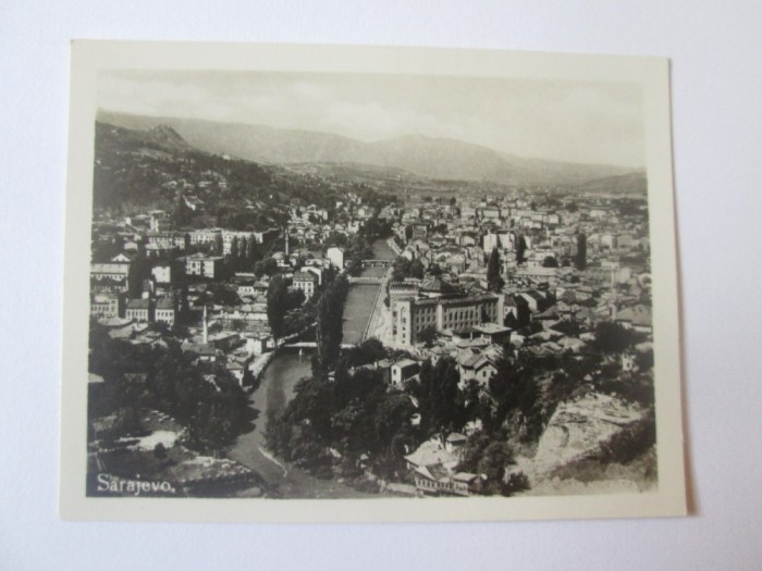 Fotografie colectie 70 x 90 mm Sarajevo(Bosnia si Herzegovina) anii 30