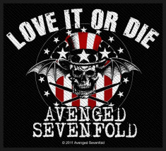 Patch Avenged Sevenfold: Love It Or Die foto