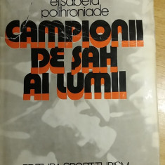 myh 547s - SAH - Campionii de sah ai lumii - Eliabeta Polihroniade