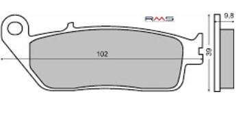 Placute frana (Sinter) Kymco Exciting 500 /Honda CN 250 '87-'94 Cod Produs: MX_NEW 225100322RM Placute frana (Sinter) Kymco Exciting 500 /Honda CN 250 '87-'94 Cod Produs: MX_NEW 225100322RM