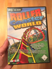 Joc computer PC CD-ROM, in germana, Roller Coaster World foto