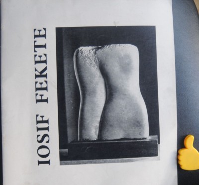 IZSAK Martin catalog expozitie sculptura foto