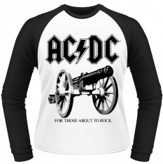 Tricou maneca lunga AC/DC: For Those About to Rock foto