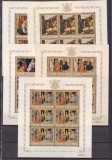 Cook 1966 pictura MI 124-128 5 bloc MNH w54