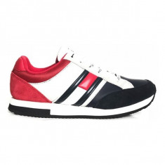 PANTOFI SPORT TOMMY HILFIGER STEVIE CASUAL RETRO SNEAKER foto