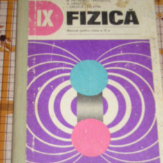 myh 33s - Petrescu Prahova - Hristev - Manual fizica clasa 9 - ed 1978