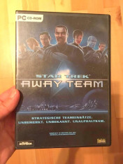 Joc computer PC CD-ROM, in germana, Star Trek Away Team foto