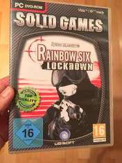 Joc computer PC DVD ROM, in germana, Solid Games, Rainbow Six Lockdown foto