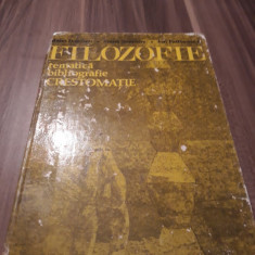 FILOZOFIE TEMATICA,BIBLIOGRAFIE,CRESTOMATIE-MARIN DIACONU/IOANA SMIRNOV 1976