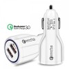 Adaptor incarcator masina bricheta cu 2 porturi USB Quick Charge 3.0 35W 6A